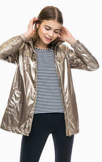 Золотистая ветровка с капюшоном Gerry Weber