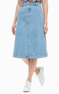 Расклешенная юбка из денима Vero Moda