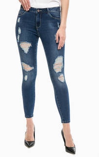 Рваные джинсы скинни Only