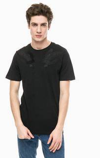 Хлопковая футболка с вышивкой Jack & Jones