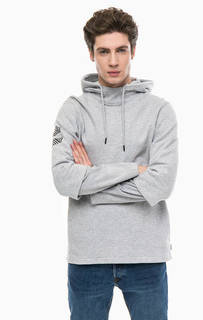 Хлопковая толстовка с капюшоном Jack & Jones