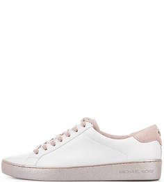Белые кожаные кеды Michael Michael Kors
