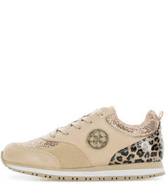 Летние кроссовки на шнуровке Guess