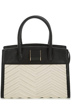 Кожаная сумка с короткими ручками Dkny