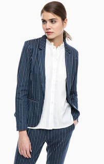 Трикотажный пиджак в полоску Lerros