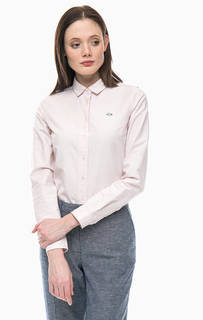 Приталенная рубашка с длинными рукавами Lacoste