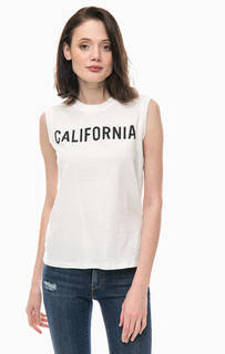 Хлопковый топ с контрастным принтом Levis®