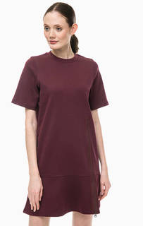 Трикотажное платье свободного кроя Lacoste