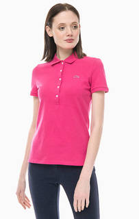 Футболка поло цвета фуксии Lacoste