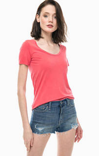 Однотонная футболка с глубоким вырезом Levis®