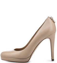 Кожаные туфли на высоком каблуке Michael Michael Kors