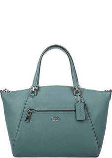 Сумка из зерненой кожи с короткими ручками Coach