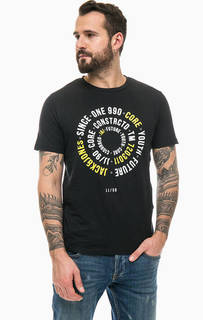 Хлопковая футболка с короткими рукавами Jack & Jones