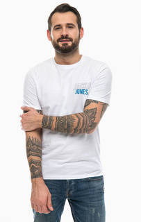Хлопковая футболка с короткими рукавами Jack & Jones