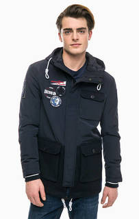 Куртка с нашивками и карманами Armani Exchange