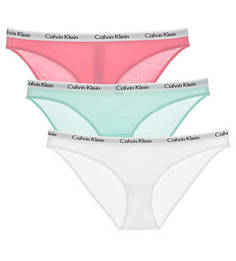 Комплект из трех трусов-слипов из хлопка Calvin Klein
