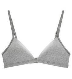 Серый бюстгальтер без косточек Calvin Klein