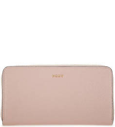 Кожаный кошелек на молнии Dkny