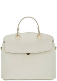 Маленькая кожаная сумка с короткой ручкой Furla