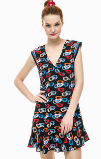 Короткое платье с глубоким вырезом Pepe Jeans