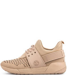 Бежевые текстильные кроссовки Timberland