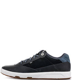 Кожаные кеды с вставками из нубука Caterpillar