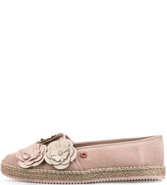 Замшевые эспадрильи с декоративной отделкой Nobrand