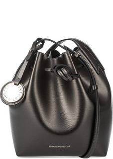 Сумка торба с тонким плечевым ремнем Emporio Armani