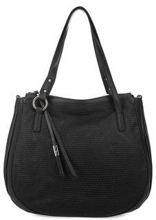 Кожаная сумка с длинными ручками Gianni Conti