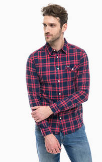Приталенная рубашка в клетку Wrangler