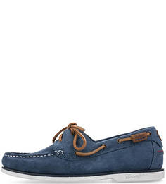 Синие замшевые топсайдеры Wrangler