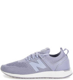 Текстильные кроссовки сиреневого цвета New Balance