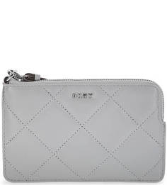 Стеганая ключница из натуральной кожи Dkny