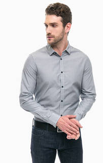Приталенная рубашка в полоску Armani Exchange