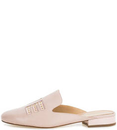 Кожаные мюли с декоративной отделкой Michael Michael Kors