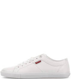 Белые кеды на шнуровке Levis®