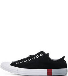 Черные текстильные кеды Converse