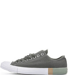 Летние кеды цвета хаки Converse