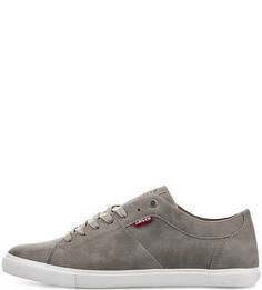 Серые кеды на шнуровке Levis®