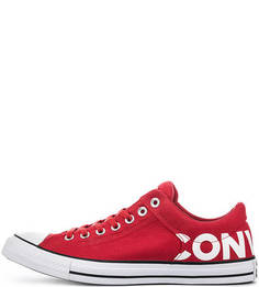 Текстильные кеды с принтом Converse