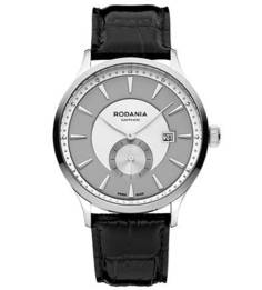 Кварцевые часы с кожаным ремешком Rodania