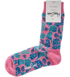 Хлопковые носки с принтом Happy Socks