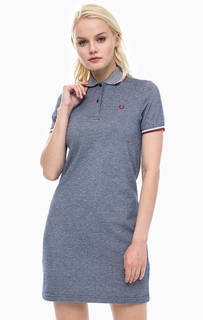Хлопковое платье с отложным воротничком Fred Perry