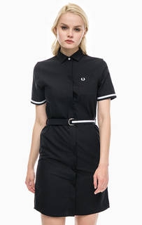 Платье-рубашка с короткими рукавами Fred Perry