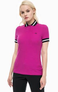 Футболка поло цвета фуксии Fred Perry