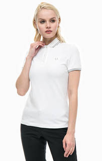 Футболка поло с металлизированной нитью Fred Perry