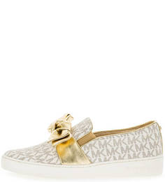 Слипоны с монограммой бренда Michael Michael Kors