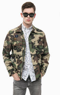 Легкая куртка с камуфляжным принтом Jack & Jones