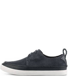 Синие замшевые кеды Clarks