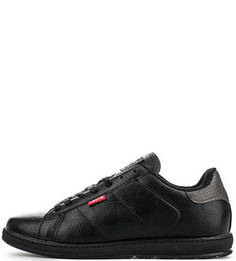 Черные кеды на шнуровке Levis®